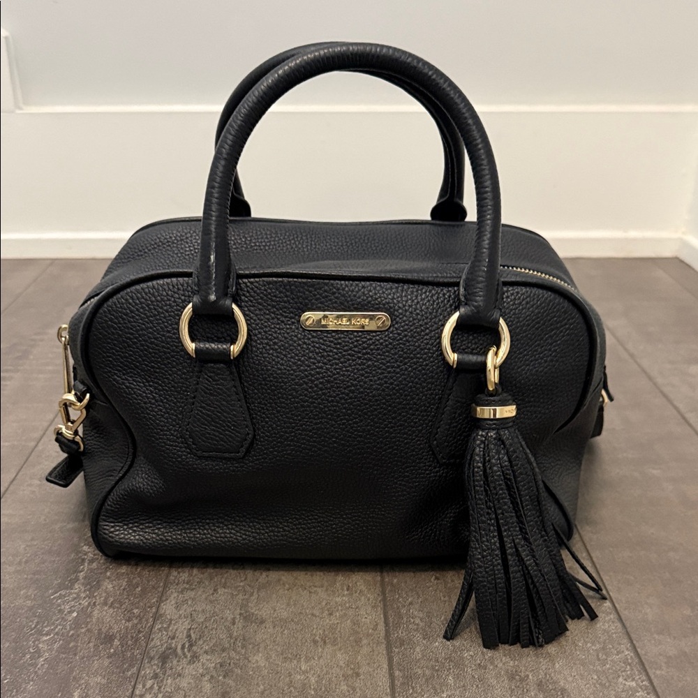 Michael Kors “Bedford” Doctors Satchel Leather Purse
